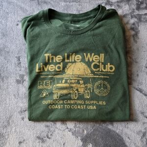 REI "The Life Well Lived Club" Tee Size Large